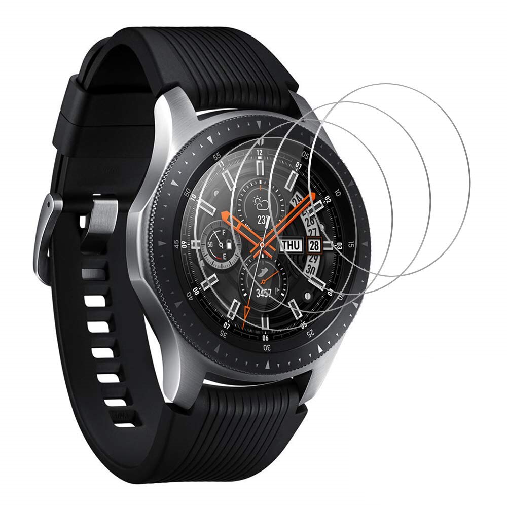 For Samsung Galaxy Watch 42mm 46mm Gear S3 Classic Tempered Glass Screen Protective Film Guard Anti Explosion Anti-shatter