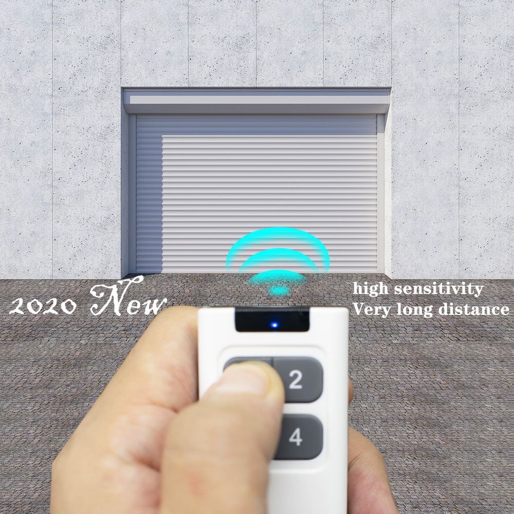 Garage Door Remote Control Rolling Code replacement Gate Door Opener for Part of Chip HCS300 HCS301 433 mhz 868MHz Gate Remote