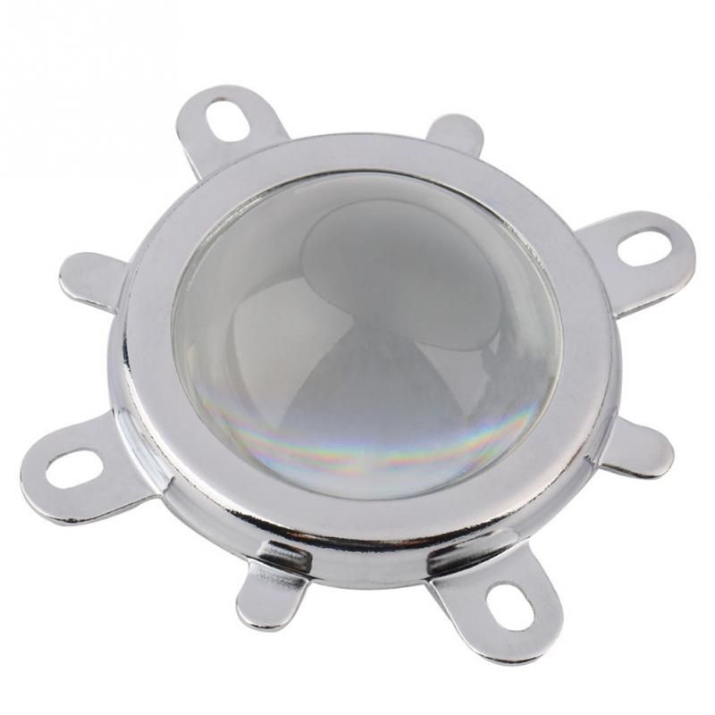 Objectif universel universel 20 W à 100 W LED 44mm + réflecteur en verre 50 mm + support fixe 53mm