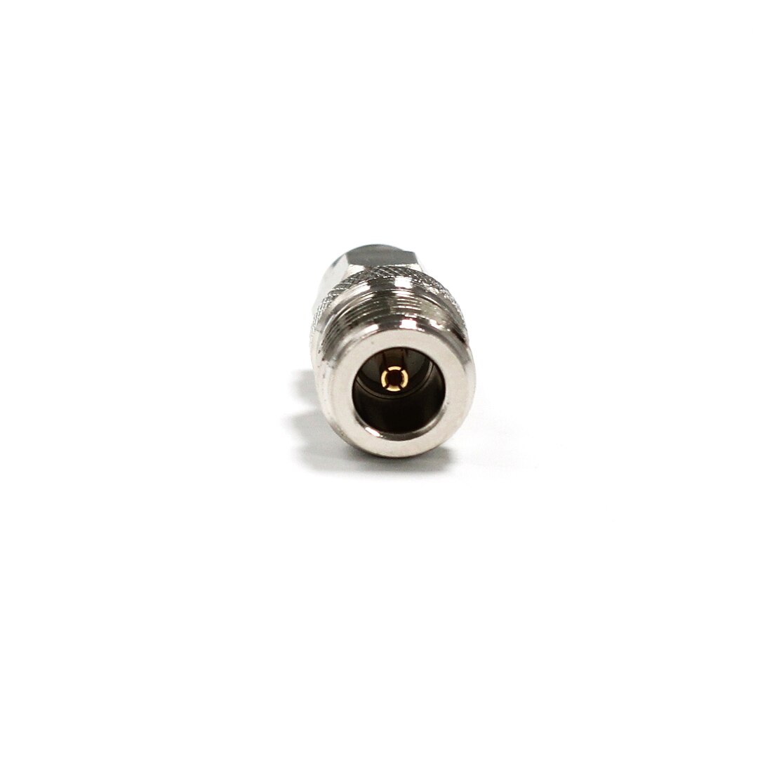 1pc N Female Jack to F Male Plug RF Coax Adapter Convertor Straight Nickelplated