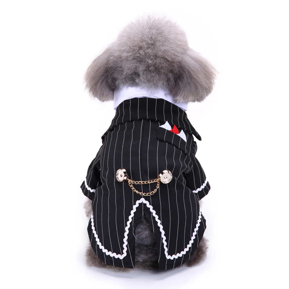 Huisdier Hond Kat Kleding Hond Smoking Pak Prins Smokingvlinderdas Suits Puppy Kostuum Jumpsuit Coat Hond Suits Jassen Huisdier producten