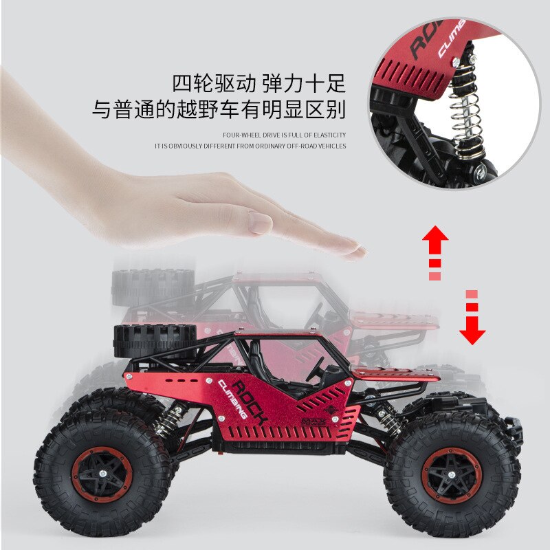 Batterij Big Size Rc Auto 4wd Off Road Kit Jongens Kinderen Afstandsbediening Auto Kids Accessoires Jouet Enfant Elektrische Auto 'S EA60RC