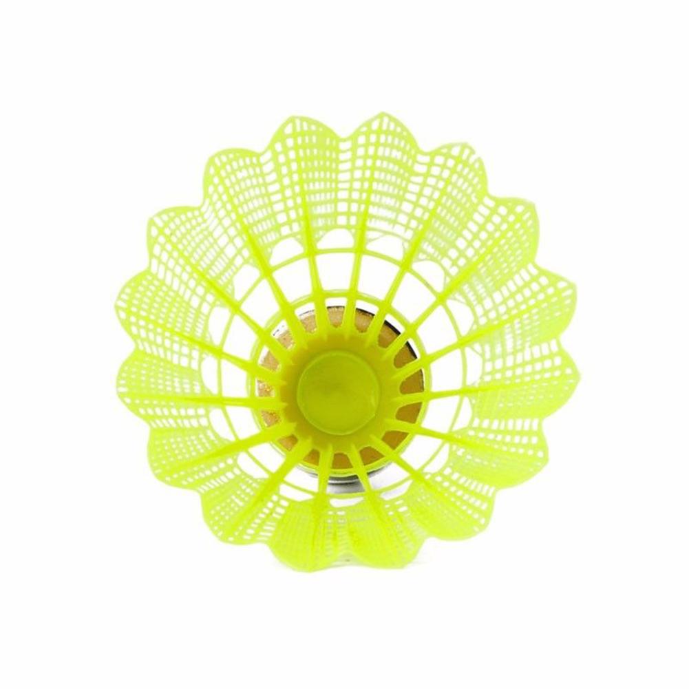 Ballon de Badminton en Nylon, 6 pièces, plume jaune, oiseaux, Sports d'intérieur et d'extérieur, entraînement