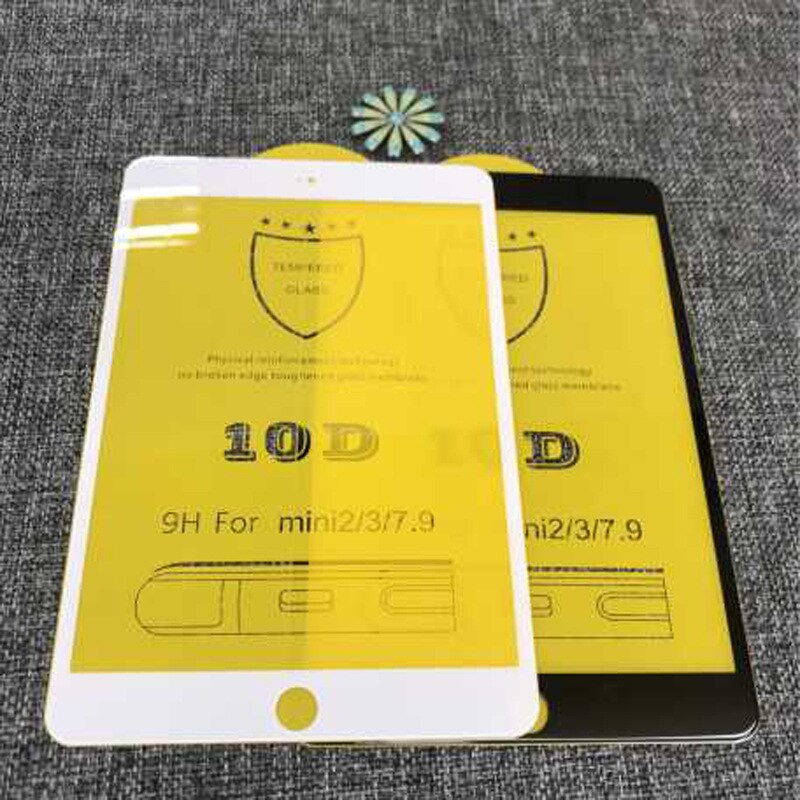 10d tablet pc gehard glas voor apple ipad mini 5 4 3 2 screenprotector voor ipad mini 5 volledige dekking 9h beschermglas