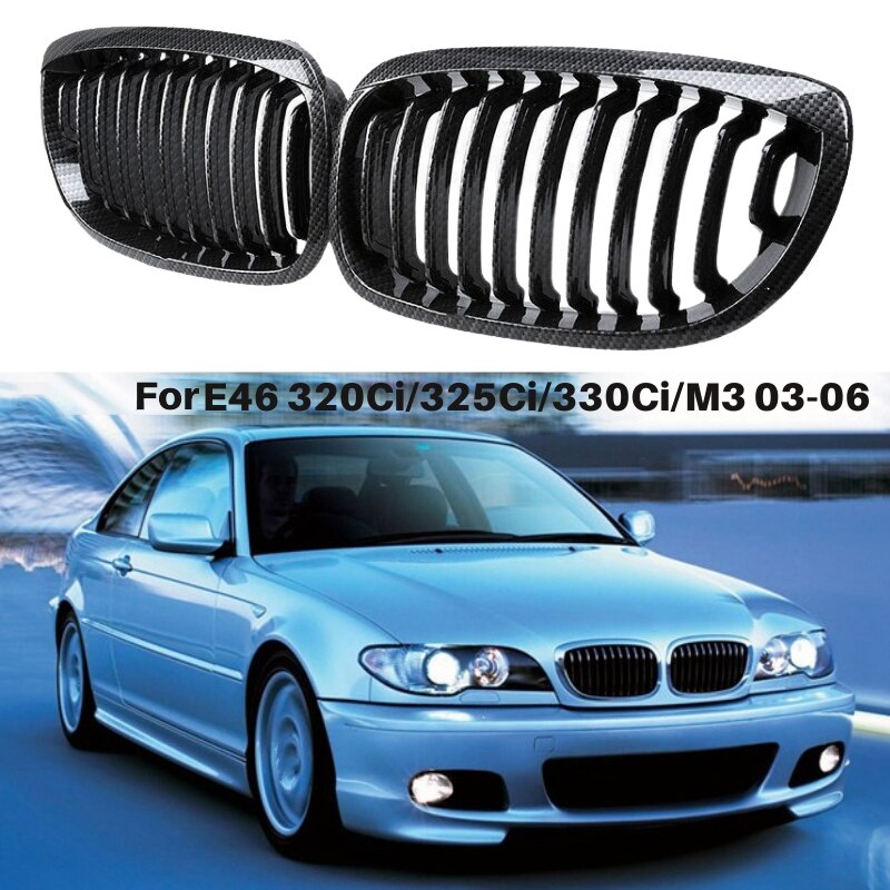 Produktbild von 2 Ersatz-Nierengrills Für E46 M3 2-türig