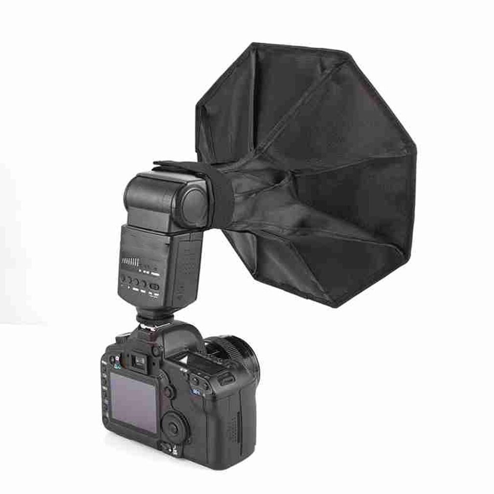 Foto Stuio Softbox Universele Octagon 20Cm + 15X20Cm Draagbare Flash Diffuser Kits Voor Externe Flitser Speedlite