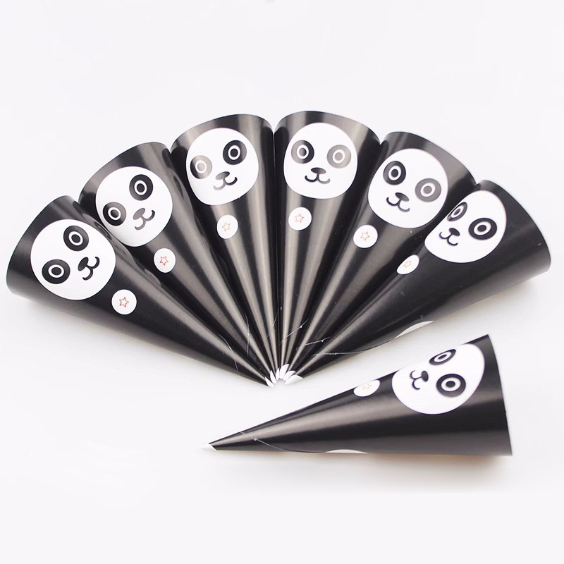 1000pcs Ice Cream Cone Holder Cover Disposable Cones Tray Paper Sleeve DIY Home Summer Party Supplies for Kids: Silver