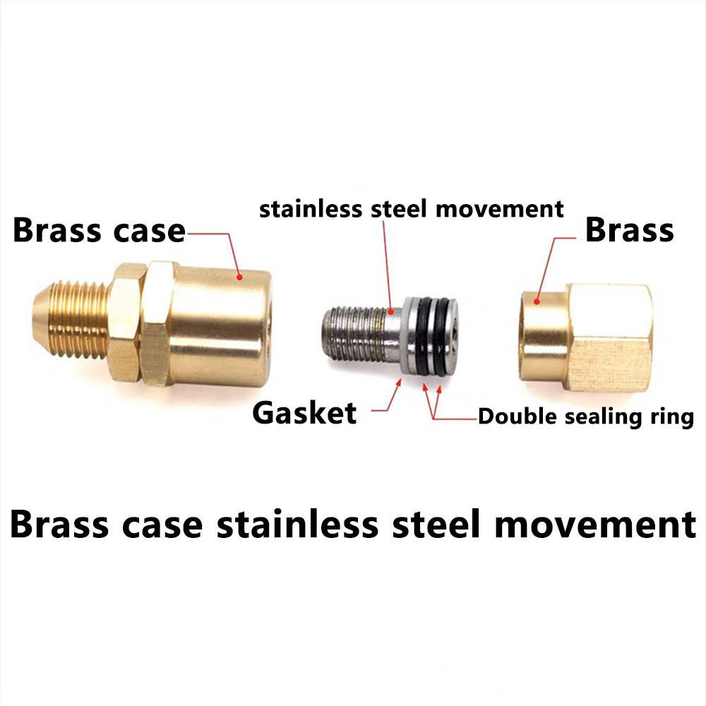 Pressure Washer Swivel Fitting Anti Twist Brass Connector Joint 360° Kink Free Swivel Fitting For Pressure Washer Gun Hose