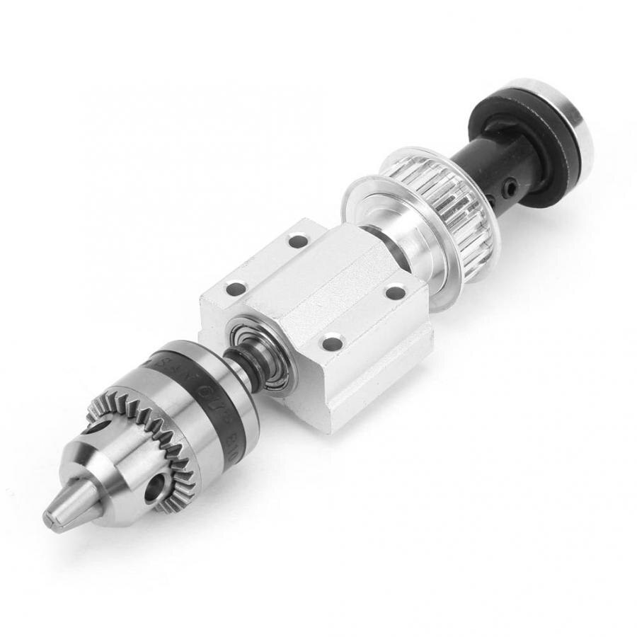 Unpowered Spindle Assembly B12 Drill Chuck M10 Shaft Sleeve for DIY Table Saw Bench Drill