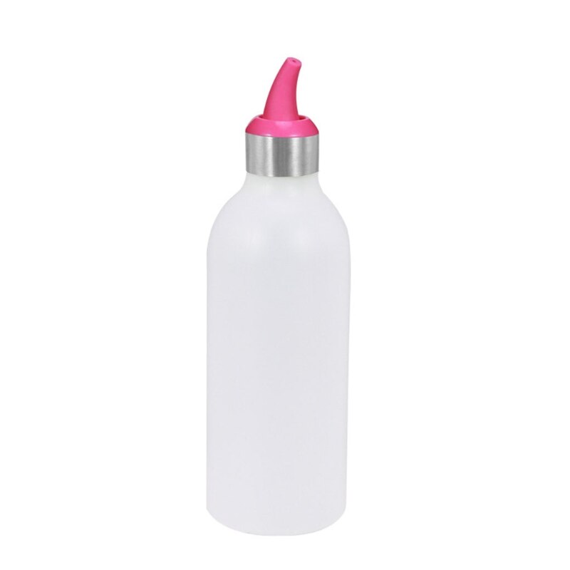 50LB Condiment Dispenser Refillable Condiment Container for Kitchen Use White Dispensing Bottles Empty Bottle Plastic: rose Red