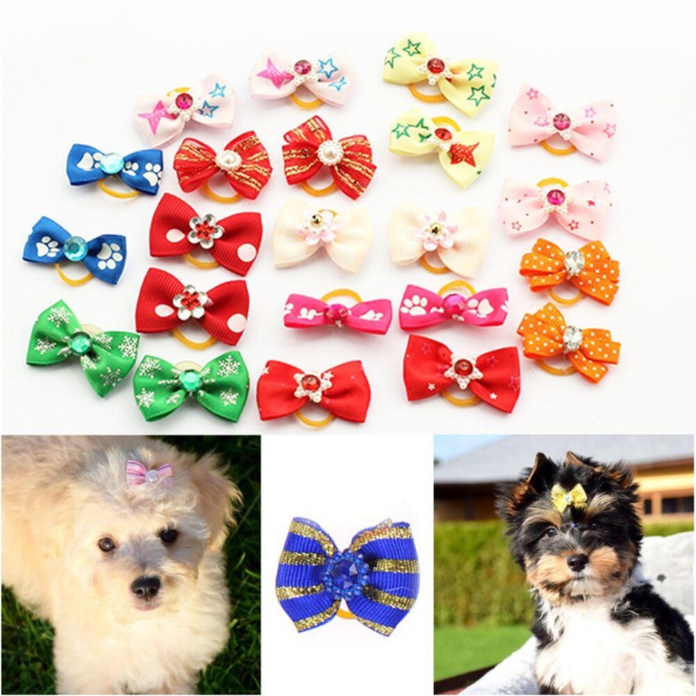 Kawaii Huisdier Hond Kat Ketting Verstelbare Riem Voor Kat Kraag Honden Accessoires Hond Strikje Puppy Strikjes hond Dierbenodigdheden