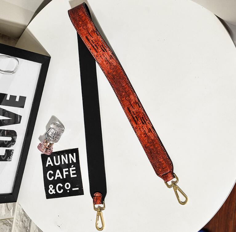 Aimiyoung tas riemen handtas leren riem crossbody schoudertas brede riem vervangende riem accessoire tas deel 100cm: 6 / Goudmetaal