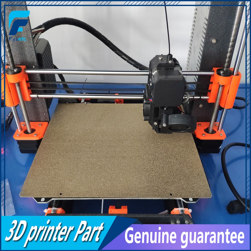 Doppelseitige Strukturierte PEI Frühling Stahl Blatt Pulver Beschichtet PEI Bauen Platte Für Prusa i3 MK2.5S mk3 MK3S Ender-3 Anet a8 Wanhao