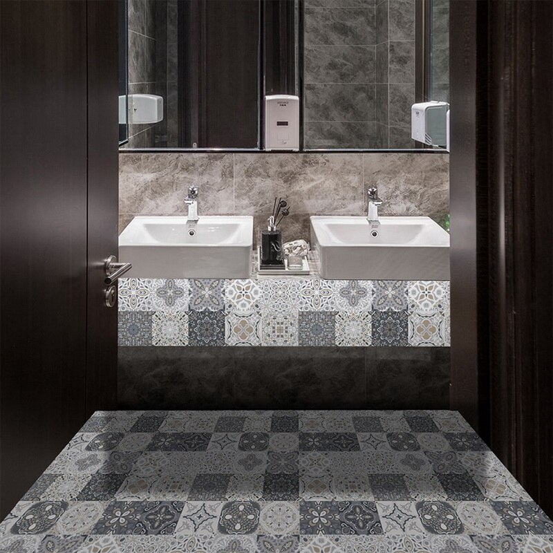 Waterdichte wandtegels sticker, zelfklevend, zelfklevend, zelfklevende achterwand tegel stickers voor huisdecoratie, woonkamer, keuken, badkamer