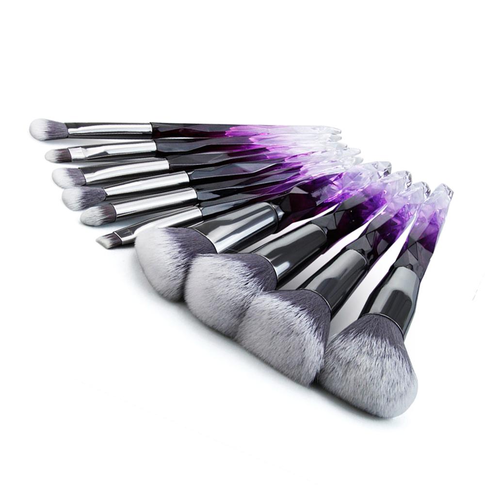 Rose Gold/Diamond 10 pcs/Set Unicorn Makeup Brushes Women Beauty Makeup Cosmetic Tools For women Beauty Make up