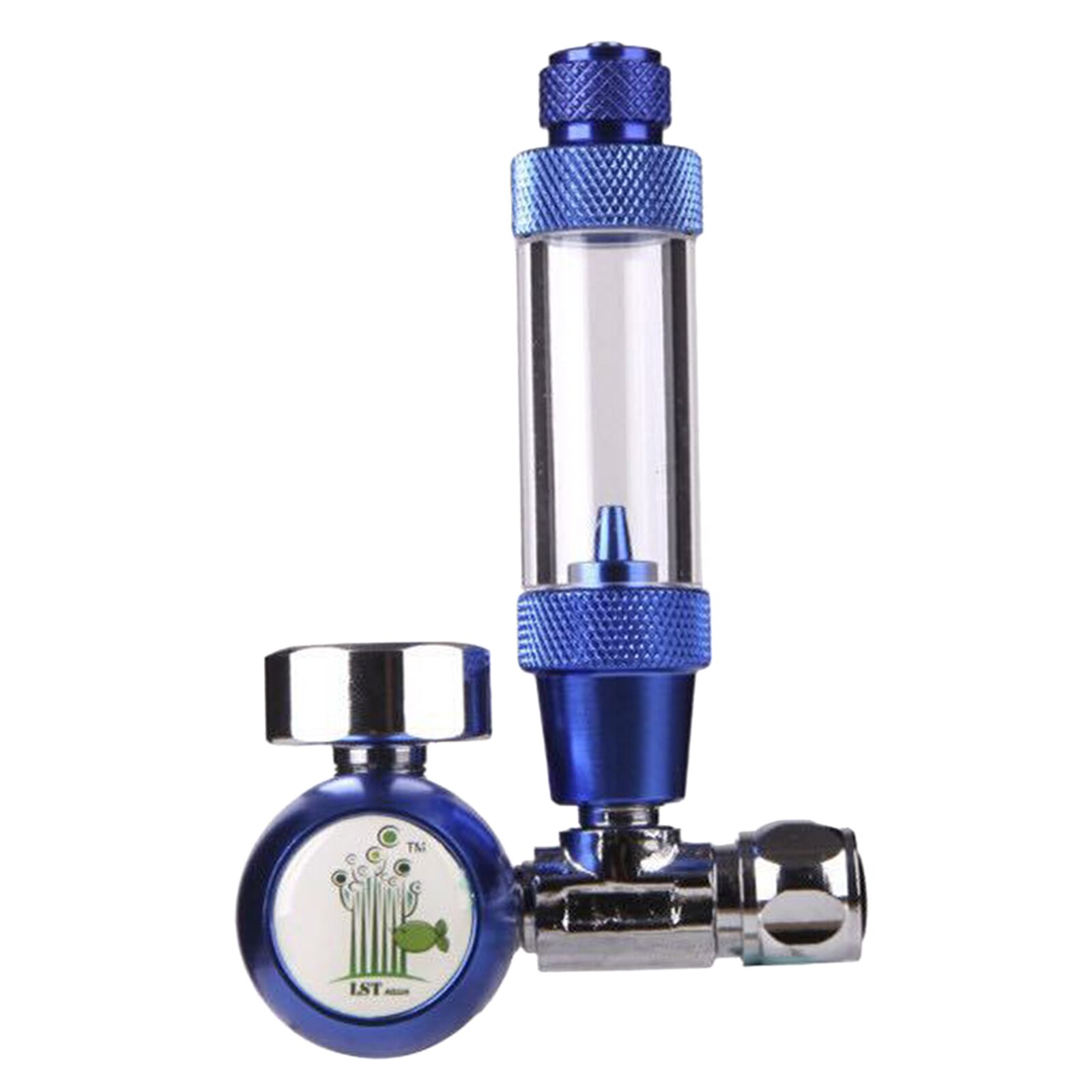 Aquarium CO2 Regulator w/ Bubble Counter Check Valve Adjustable Garden House