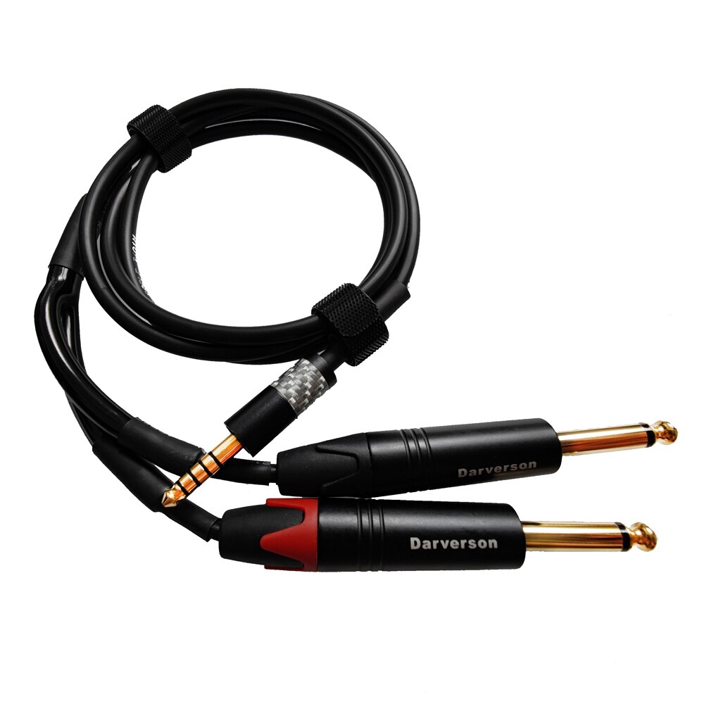 HIFI Balance 4.4mm to RCA XLR 6.35MM Audio Cable For Sony WM1A/1Z PHA-1A/2A Z1R DSD Player DAC Amplifier Wire Cord: 4.4mm to 6.35mm / 2m