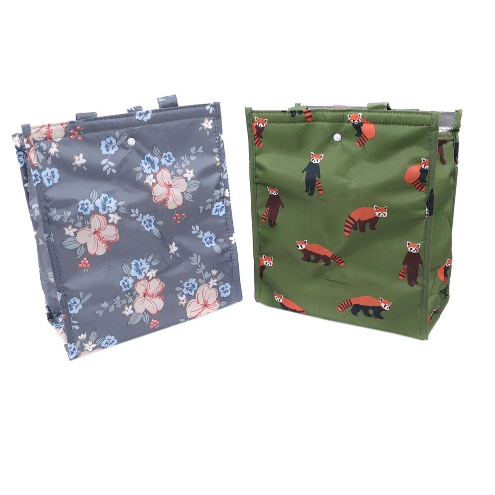 Waterdichte Speciale Thermische Isolatie Opslag Tote Draagbare Geïsoleerde Lunch Box Pouch Cooler Canvas Doek Voedsel Zak