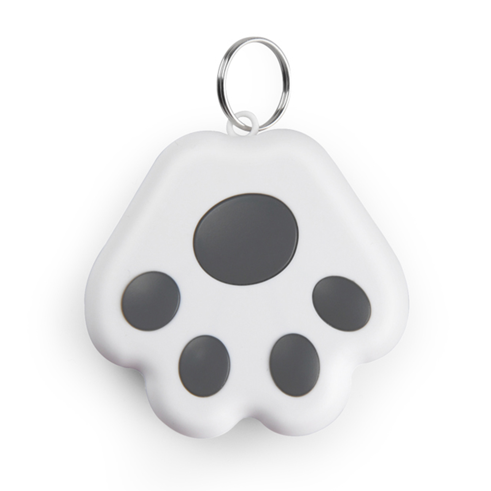 1/2/5Pcs Mini Tracking Device Tag Key Child Finder Pet Tracker Location Bluetooth Smart Tracker Vehicle Anti-lost Selfie Shutter: Gray