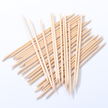 10/30/50/100 Stuks Orange Wood Sticks voor Cuticle Pusher Cuticle Verwijder Tool Vorken voor Nagels exfoliërende Manicure Gereedschap Nail Art