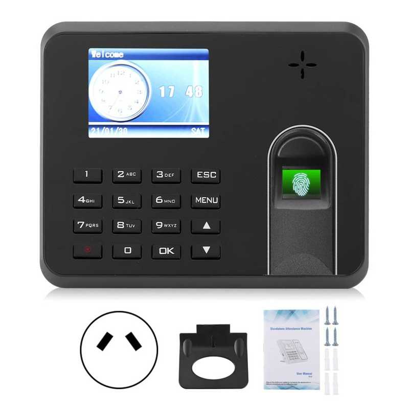 Password Access Control Systerm 2.8in TFT Independent Access Control Systerm Fingerprint Password Attendance Machine 110‑270V: Style1