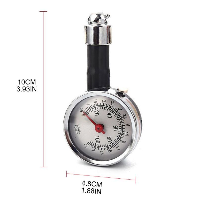 Car High-precision Automotive Tire Pressure Gauge Can Deflate Tire Multifunction