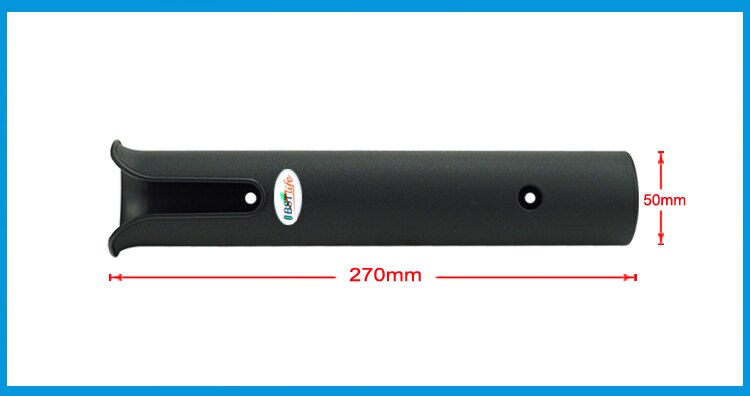 Support pour canne à pêche en plastique ABS, support pour canne à pêche légère Portable pour Spinning, support de prise sur Tube Durable