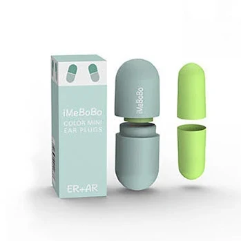 Geluiddichte Slapen Oordoppen Oordopjes Voor Slaap Speciale Mute Zachte Trage Rebound Student Anti-geluidsbescherming Anti Ronco Oordopje: Rood