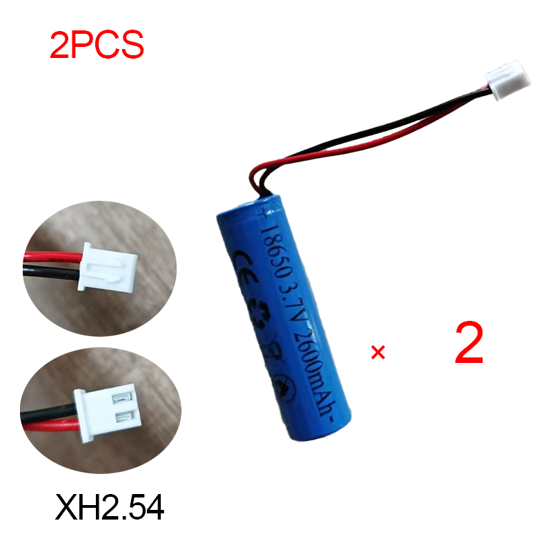 1S1P 18650 wiederaufladbarer Lithium-Akku, 3,7 V, 2600 mAh, geeignet für elektrische Zahnbürste, Bluetooth-Lautsprecher, 3 7 V wiederaufladbar: Rosa