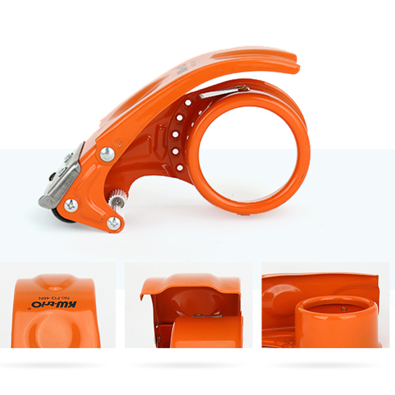 Metall 48mm emballasjetape dispenser 2 &quot; forhindre-reversert pakking forsegling maskin teip kutter