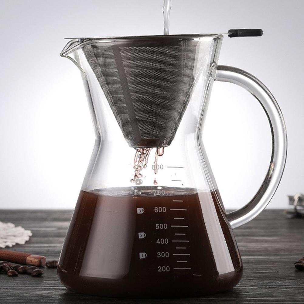 Roestvrij Stalen Houder Metalen Mesh Koffie Filters Druppelaar Cup