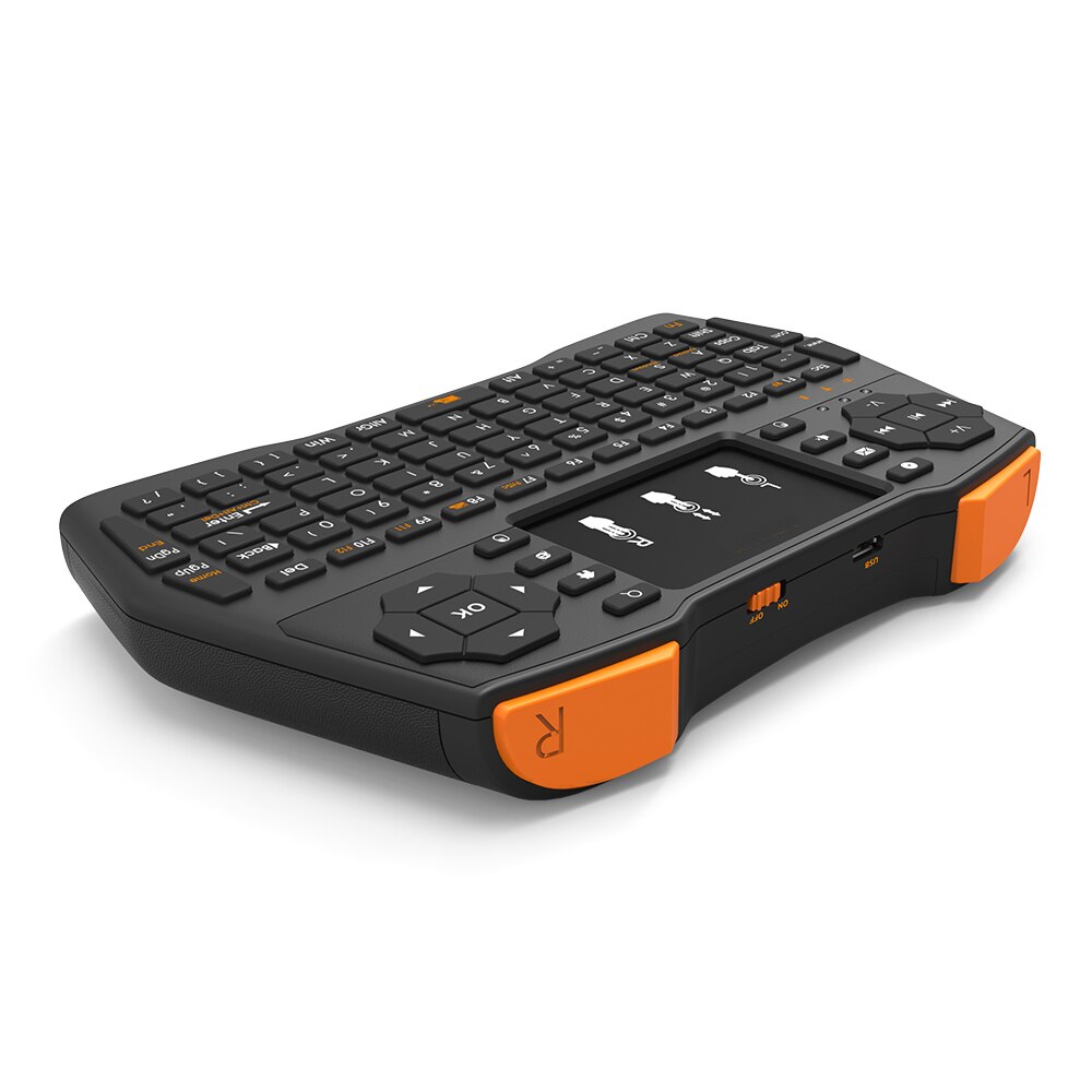 I8 Plus Drahtlose Tastatur 2,4 GHz Russisch oder Englisch Tasten Luft Maus Fernbedienung Touchpad Für Android Tv Kasten Notizbuch Tablette Pc