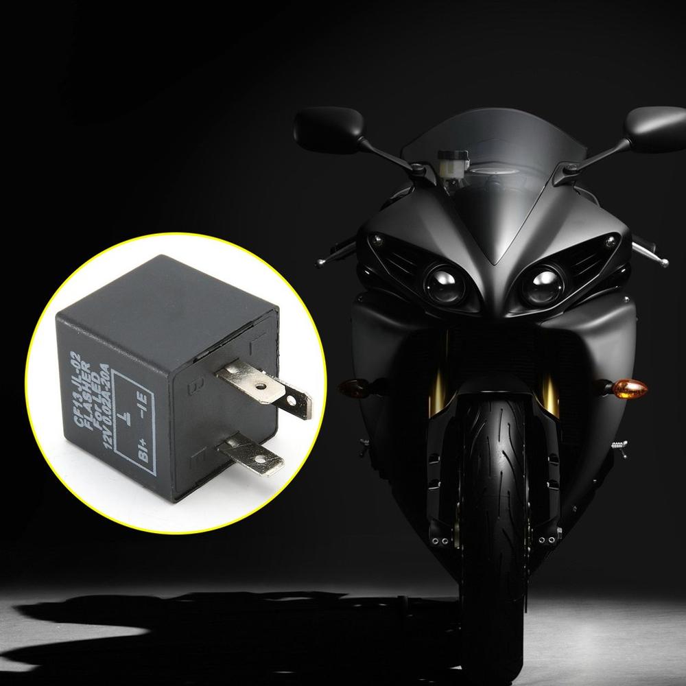 3-Stift Elektronische blinken Relais Modul CF-13 Fix LED Blinker Licht Schnelle Blitz für Motorrad 12V blinken für LED