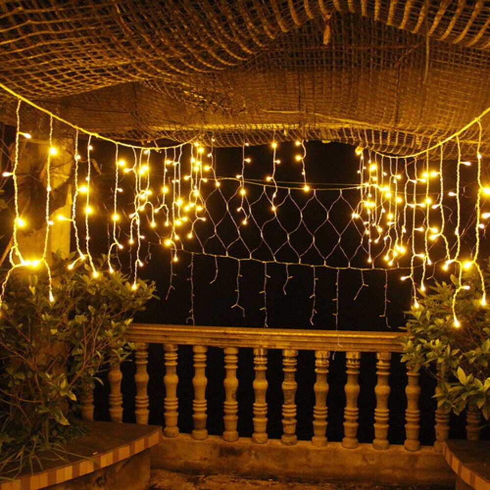 Led string lys 120 led sølvtråd krans hjem jule bryllupsfest dekoration powered  by 5v batteri usb fairy light #15