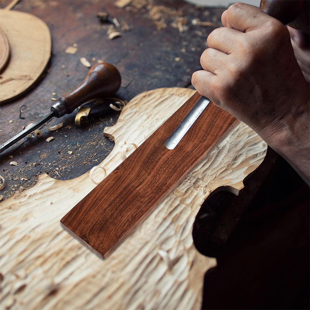 4 PCS Black Walnut Wood Blocks for Crafts Carving Unfinished Combination Cutting Board Crafting Whittling Decorating Kit