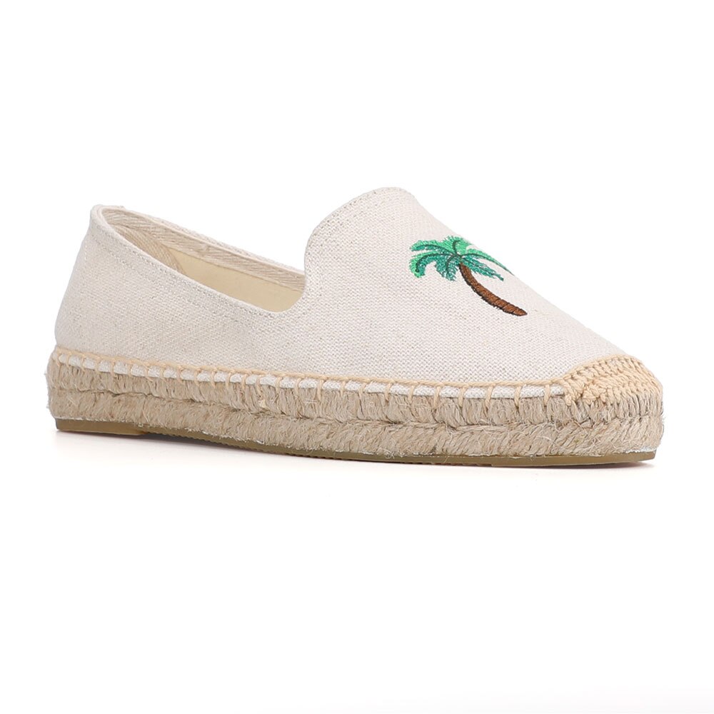 Tienda Soludos Espadrilles Womens Embroidery Comfortable Ladies Casual Shoes Breathable Flax Hemp For Girls