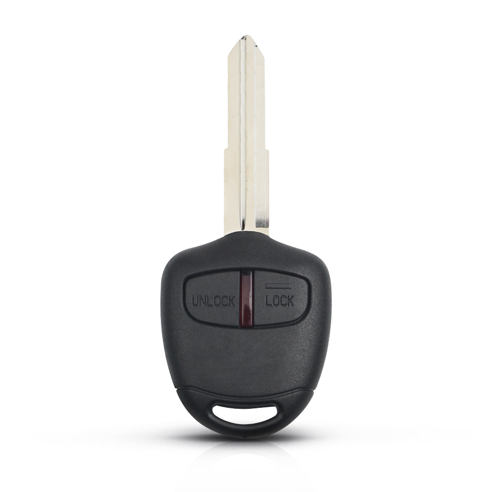 KEYYOU 1pz Nuovo per Mitsubishi Pajero sport Outlander Grandis ASX MIT11/MIT8 lama Chiave dell'automobile Caso: nero