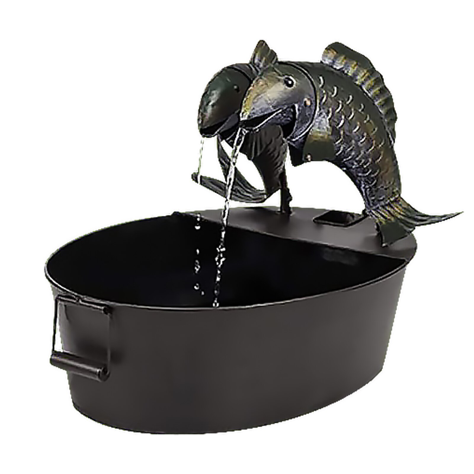 Garden Statue Water Fountains Yard Art Decor Resin Water Sculptures Ornaments for Patio Courtyard Decoration