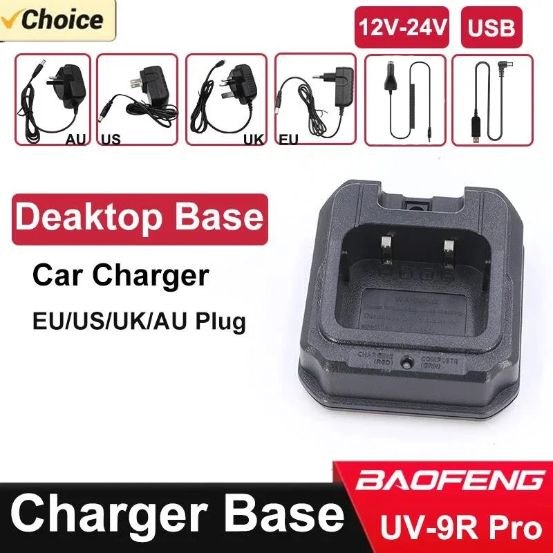 UV-S22 Pro V2 Ladegerät Baofeng Batterie Dock UV-9R Plus UV-9R PRO UV-68 UV-98 GMRS-9R UV-XR GT-3WP Walkie Talkies Radios Zubehör