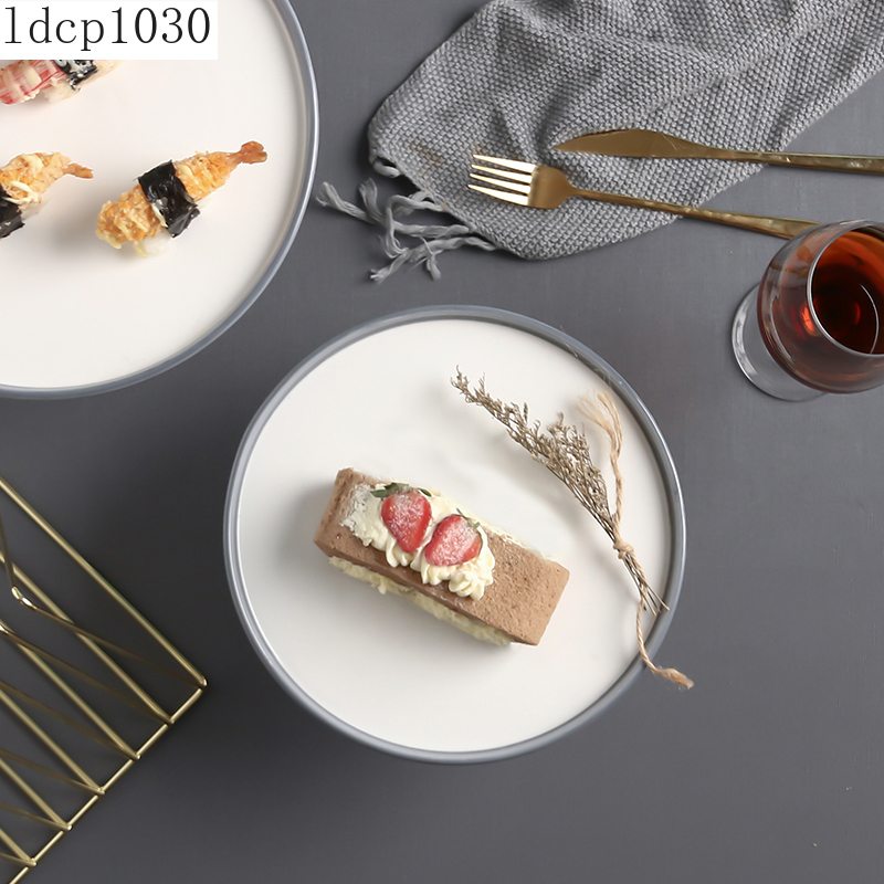 Ceramic Wooden Bottom High Foot Cake Plate Glass Cover Tray European Fruit Plate With Lid Cake Stand Dessert Table