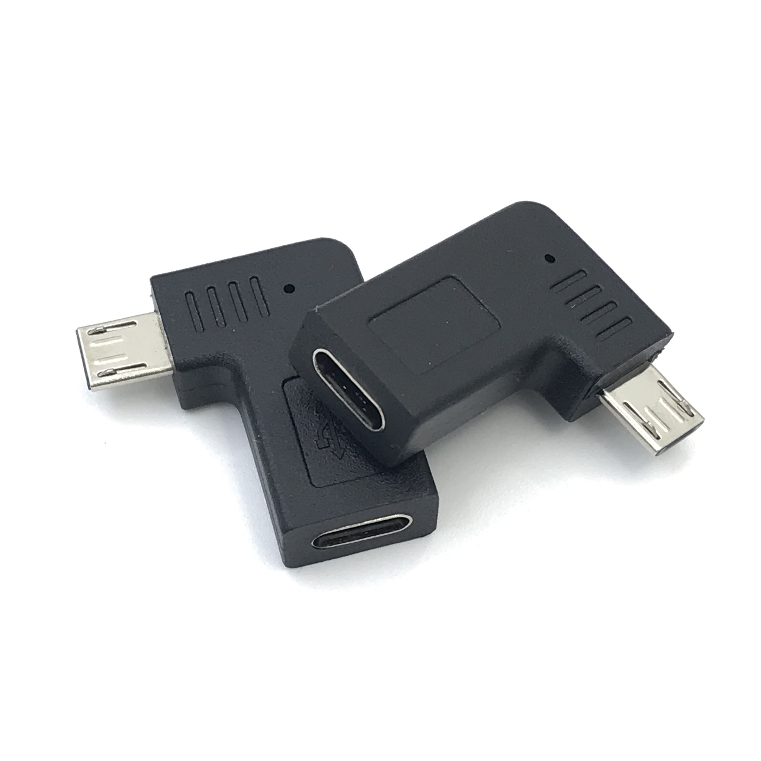 Left Right angled 90 degree Micro USB Male to Type... – Grandado