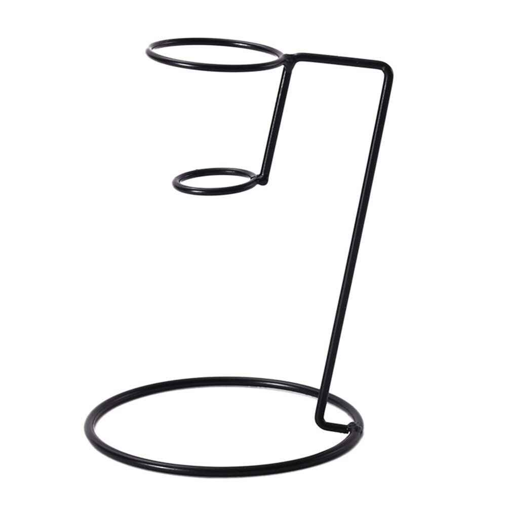 Popcorn Iron Art Reusable With Base Restaurant Home Display Stand Ice Cream Cone Holder Shop Party Sweets French Fries Wedding