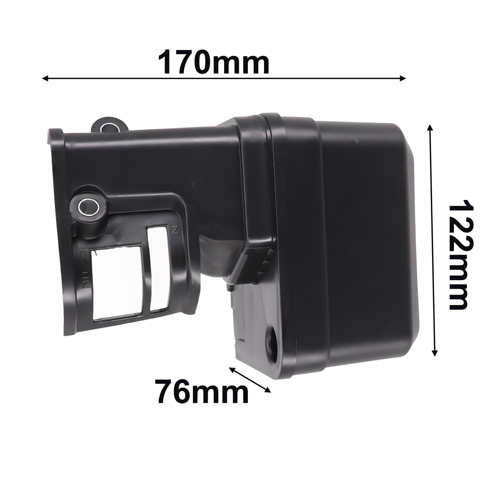 Limpiador de filtro de aire + caja de cubierta para GX140 para GX200 5.5HP 6.5HP accesorios de herramientas de motor de