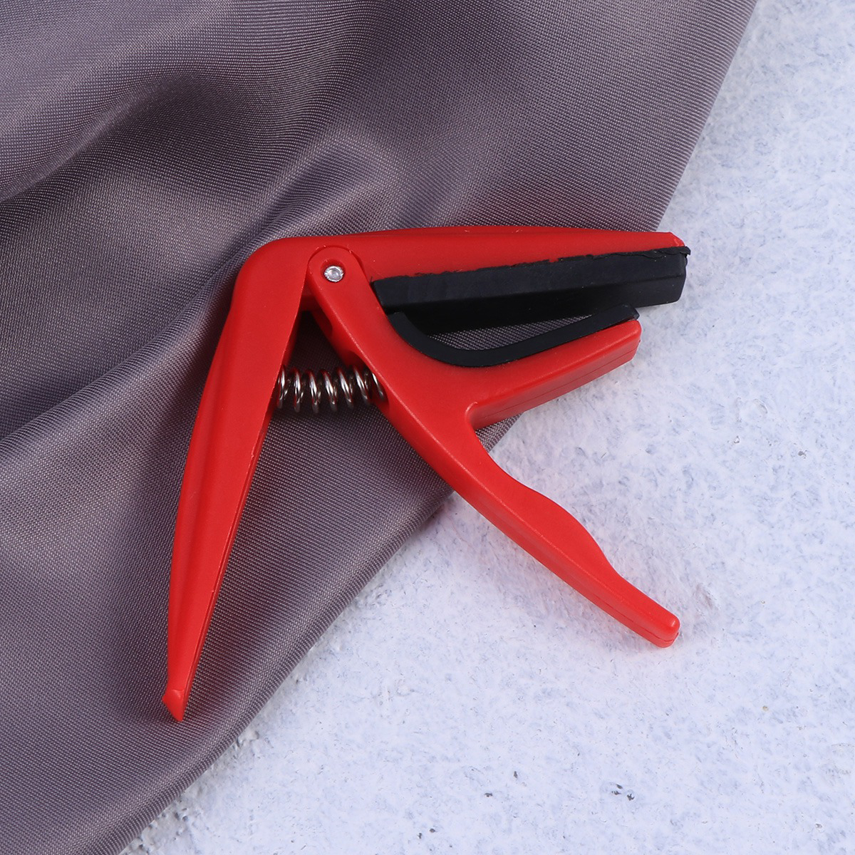 Capo Voor Ukelele Akoestische Gitaren Banjo Muziekinstrumenten Gitaar Onderdelen Siliconen Pad Snaarspanning Zinklegering