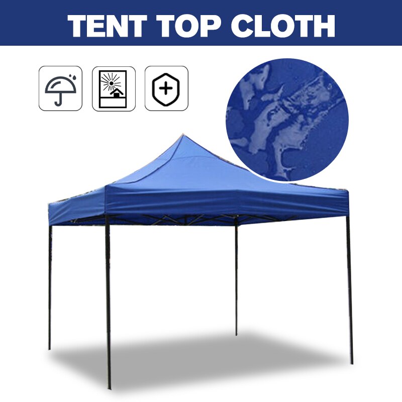Replacement Four-Corner Tent Cloth 3X3M/2X2M Canopy Top Cover Foldable Rainproof Patio Pavilion Replace Gazebo Canopy Top Cover