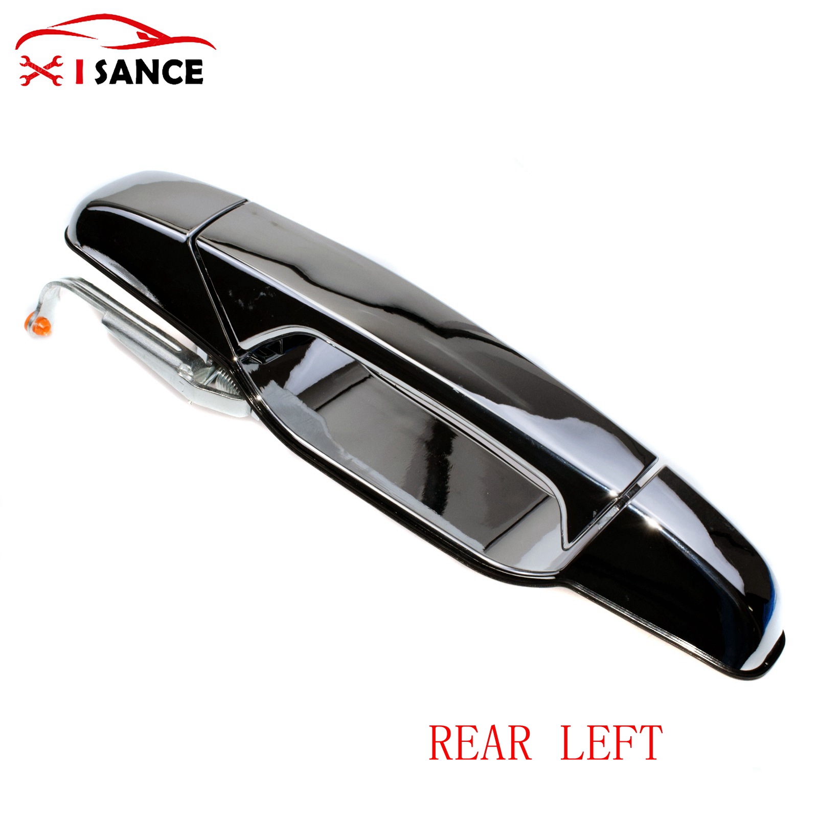 Chrome Outside Exterior Door Handle Front Rear Left Right For Chevy Tahoe Yukon Gmc Cadillac 15915147,15915148,15915619,15915620: REAR LEFT