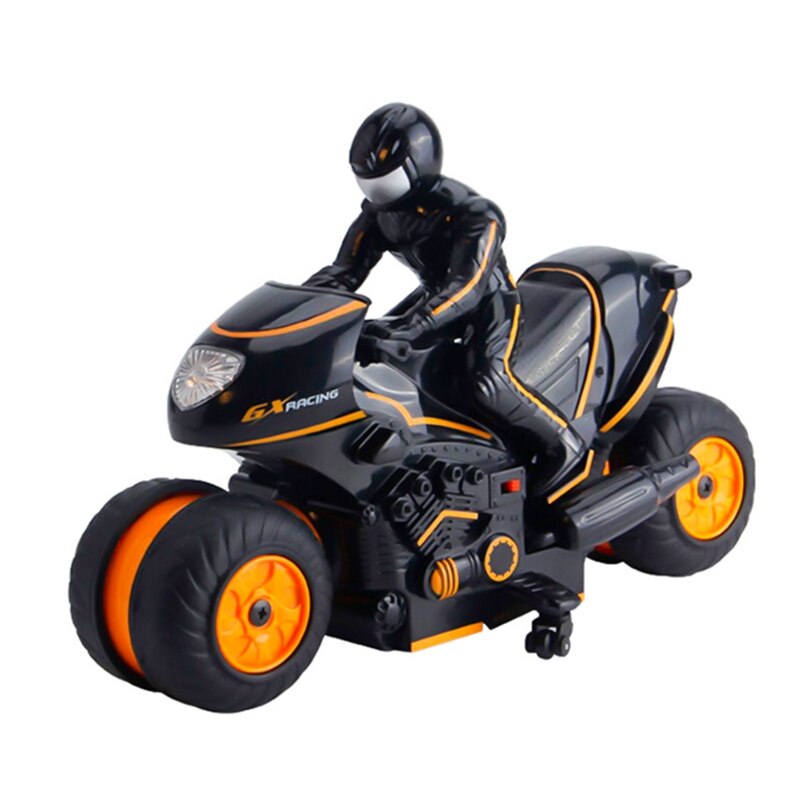 Fjernbetjening motorcykel billegetøj 2.4g rc stunt motorcykel 360 roterende drift høj hastighed klatring motor legetøj