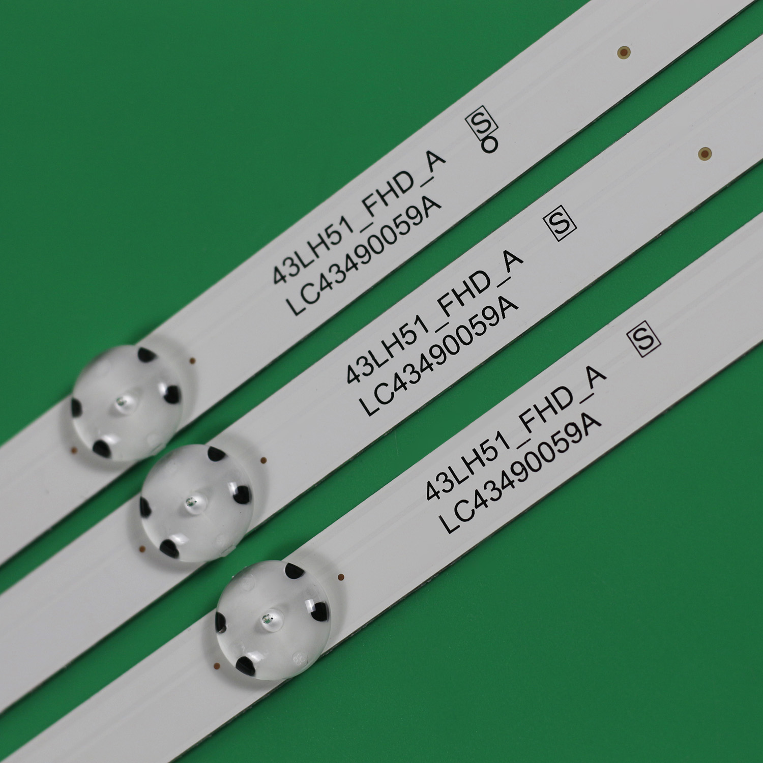 Faixa de luz de fundo led 7 lâmpadas para innotek 17y 43 polegadas-tipo a 43uj6300 43uj6307 43lj594v hc430dun ssc_43lj61_fhd 43uj630v 43uj634v