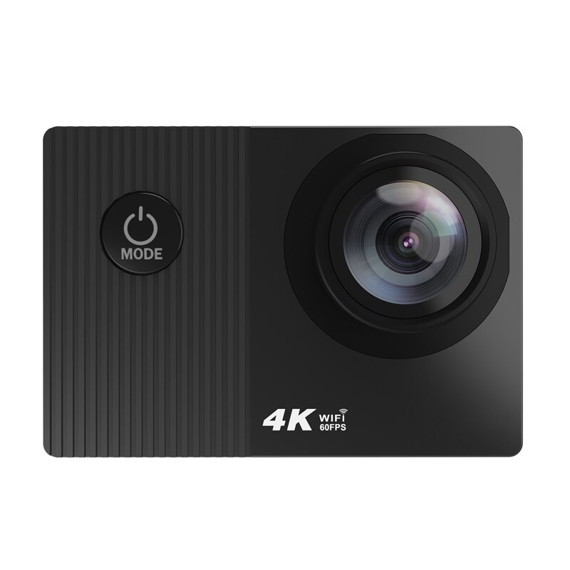 Caméra Sport 4K WOLFANG GA400 - Étanche 40m Avec Stabilisateur | Ecran Tactile & Télécommande | 2 Batteries