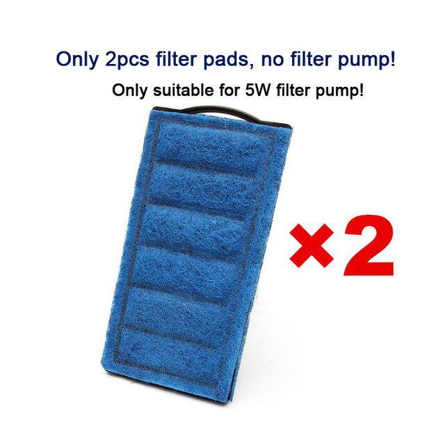 Filter Turtle tank low water level shallow water small fish tank waterfall small silent built-in water purifier turtle pump: 5W special board